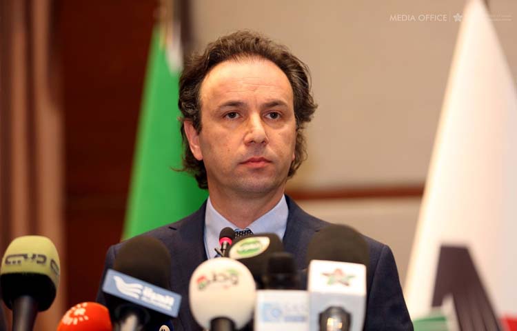 The former head of the Syrian Opposition Coalition (SOC), Khaled Khoja (the SOC website)