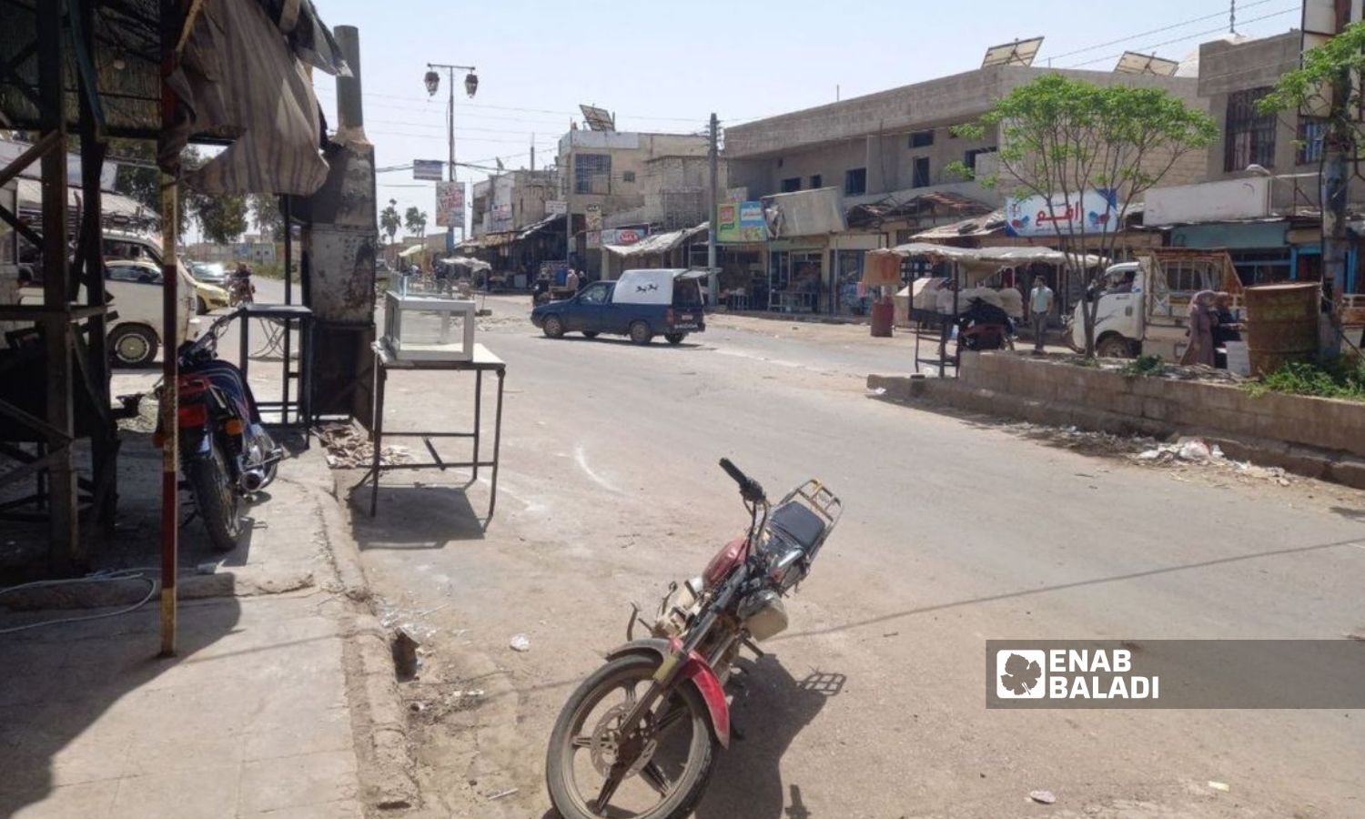 The town of Muzayrib in southern Daraa governorate - 11 April 2022 (Enab Baladi / Halim Muhammad)
