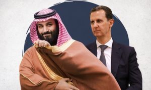 The head of the Syrian regime, Bashar al-Assad, and the Saudi Crown Prince, Mohammed bin Salman Al Saud (edited by Enab Baladi)