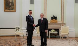 The visit of the head of the Syrian regime, Bashar al-Assad, to Moscow - March 14, 2023 (Syrian Presidency)