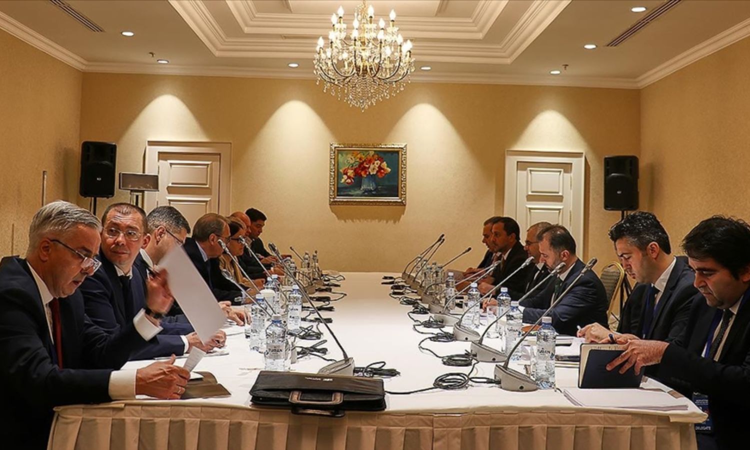 Bilateral meetings before the Quartet meeting on Syria in Astana - June 20, 2023 (Anadolu Agency)