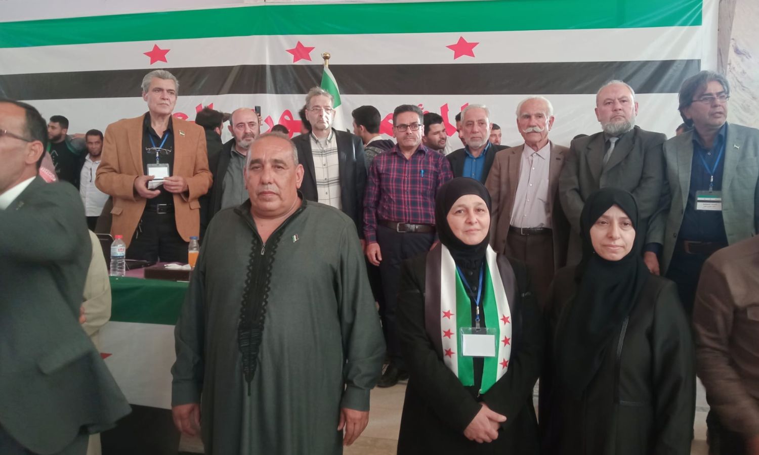The General Administration of the Displaced Association participates in the General Revolutionary Conference - May 7, 2023 (Facebook/General Administration of the Displaced in Azaz)