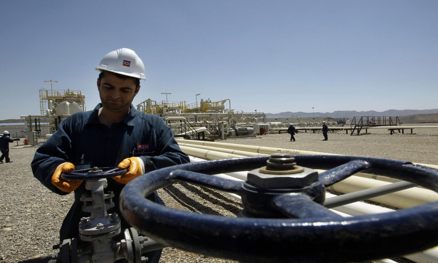 An oil station in the Kurdistan region of Iraq - 2015 (AFP)