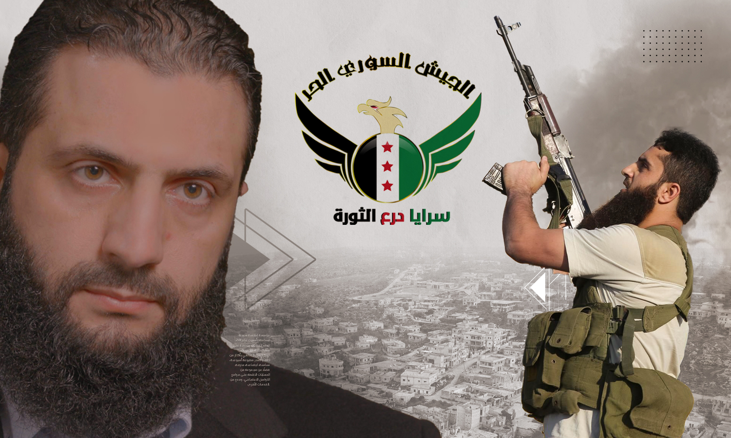 Abu Mohammad al-Jolani, commander of Hayat Tahrir al-Sham (Edited by Enab Baladi)