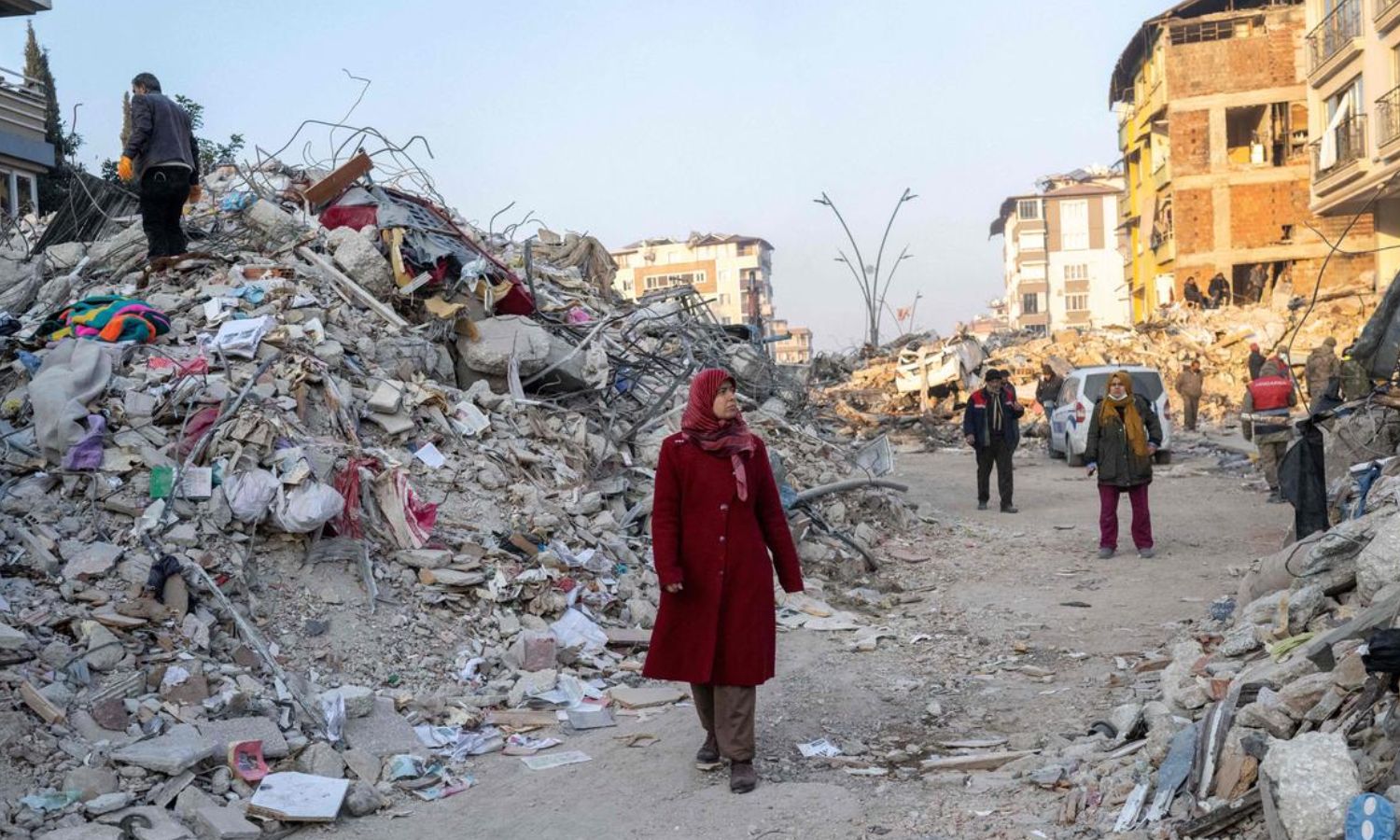 Women’s projects in southern Turkey were heavily affected by the devastating Feb.6 earthquake - February 2023 (AFP)