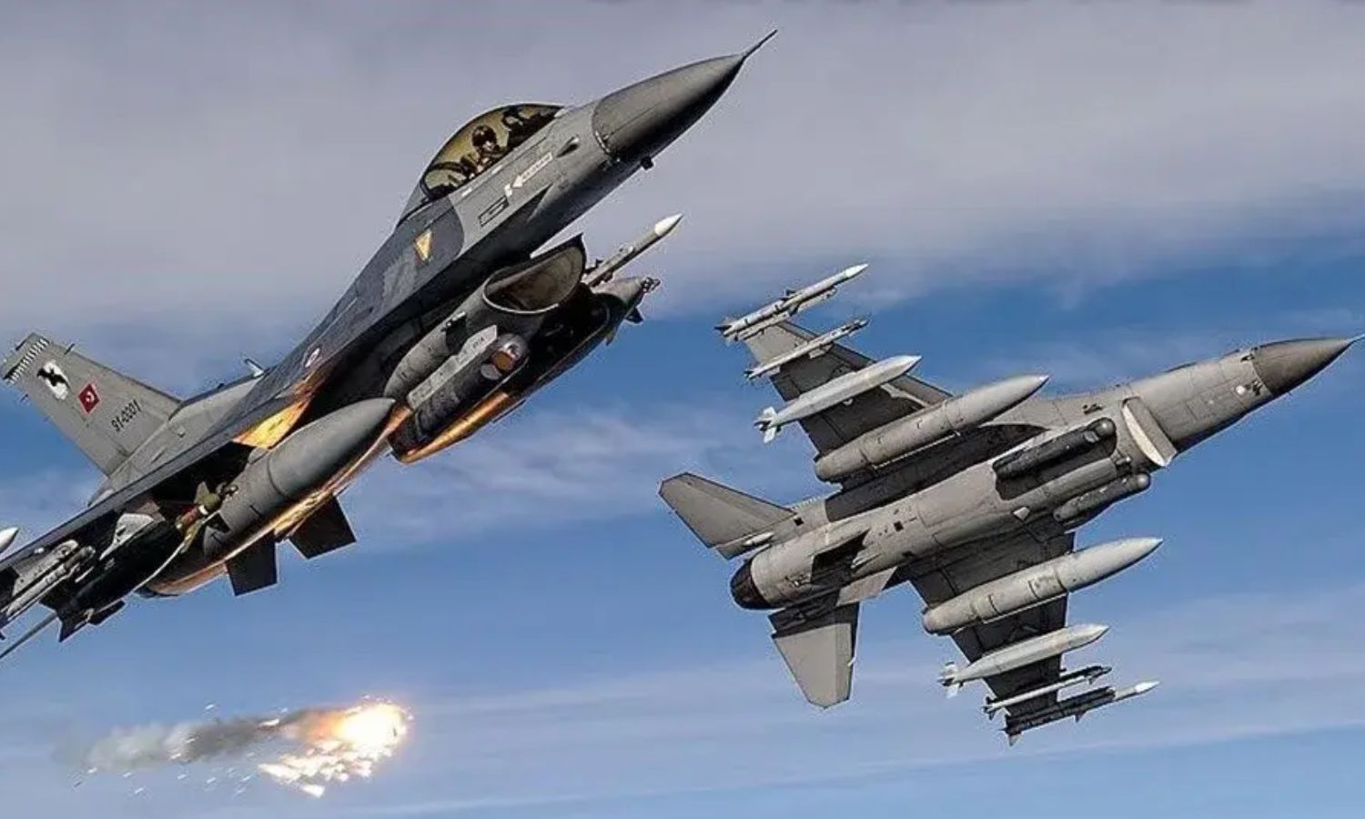 Turkey intensified its airstrikes over the past days on the SDF-controlled areas, destroying sections of the SDF-held Awda oil field east of al-Qahtaniyah town in northeastern Syria - (Turkish Ministry of Defense)