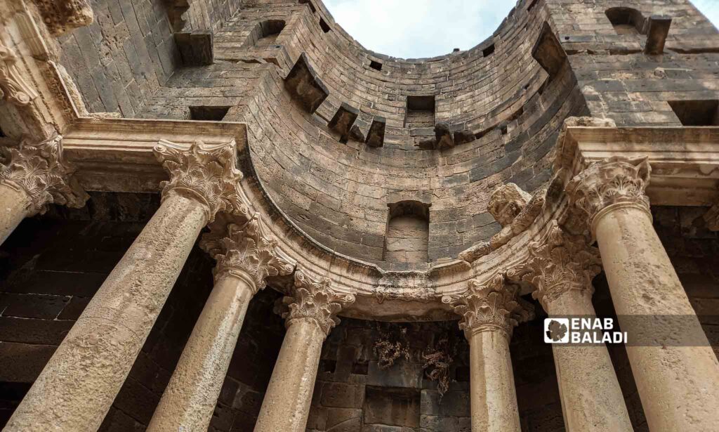 Busra al-Sham Amphitheater in Daraa governorate, southern Syria - October 13, 2023 (Enab Baladi/Sarah al-Ahmad)