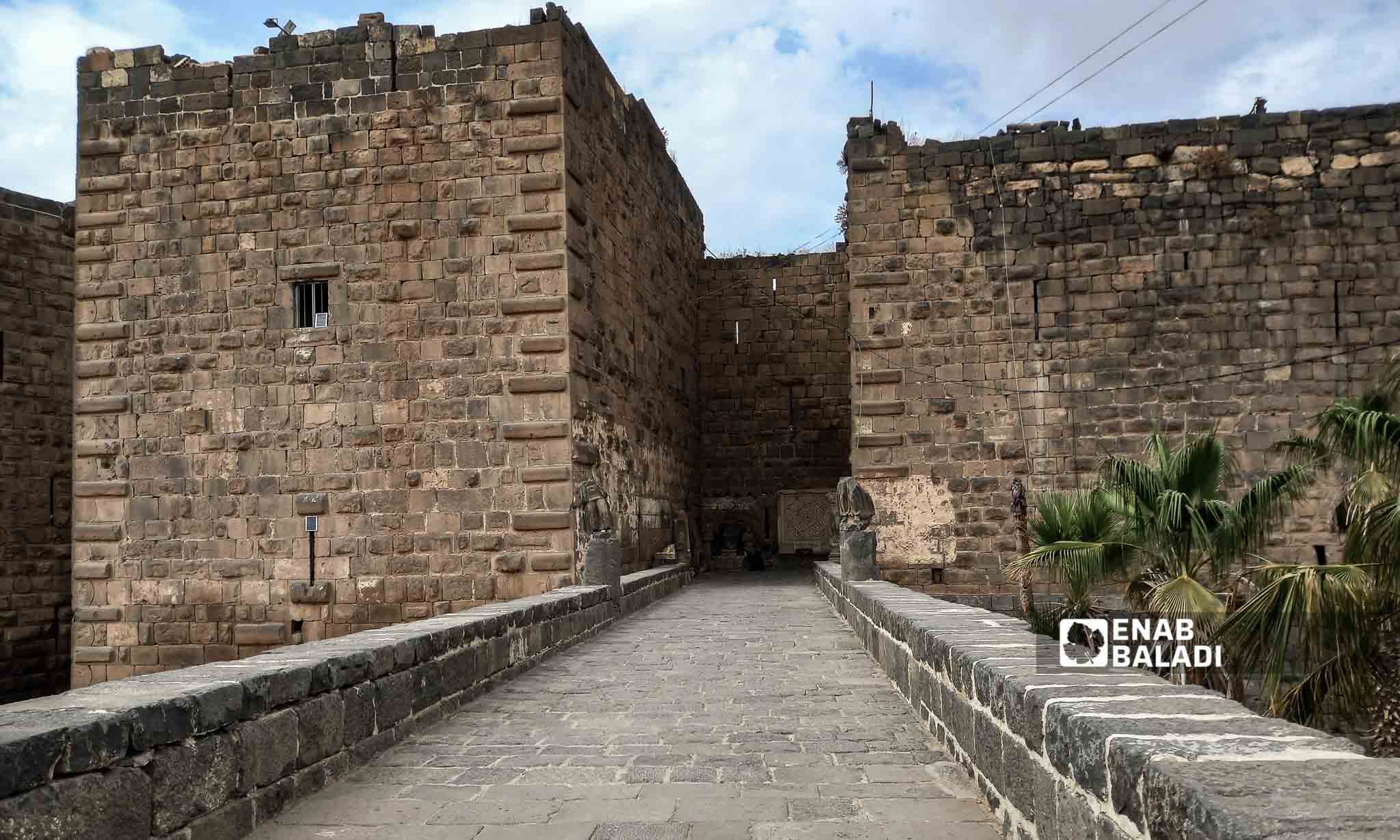 Busra al-Sham Castle in Daraa governorate, southern Syria - October 13, 2023 (Enab Baladi/Sarah al-Ahmad)
