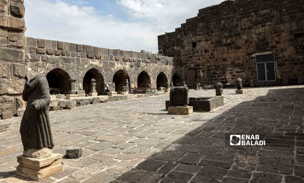 Busra al-Sham Castle in Daraa governorate, southern Syria - October 13, 2023 (Enab Baladi/Sarah al-Ahmad)