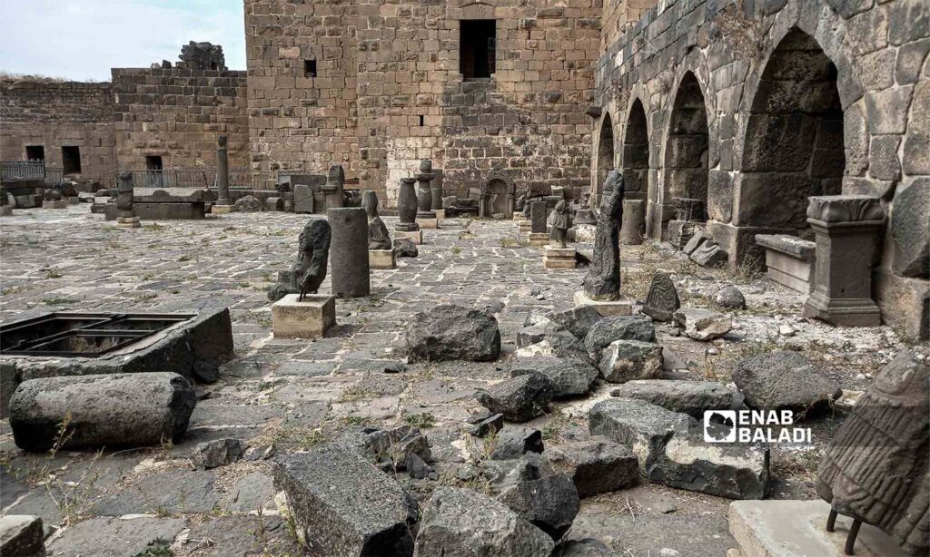 Busra al-Sham Castle in Daraa governorate, southern Syria - October 13, 2023 (Enab Baladi/Sarah al-Ahmad)