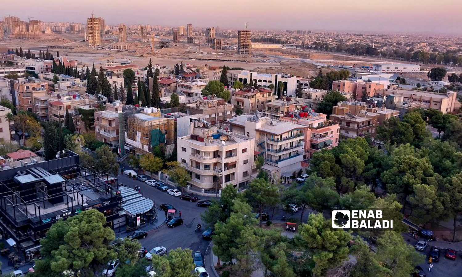 Western Mazzeh neighborhood in Damascus - October 26, 2023 (Enab Baladi/Sarah al-Ahmad)
