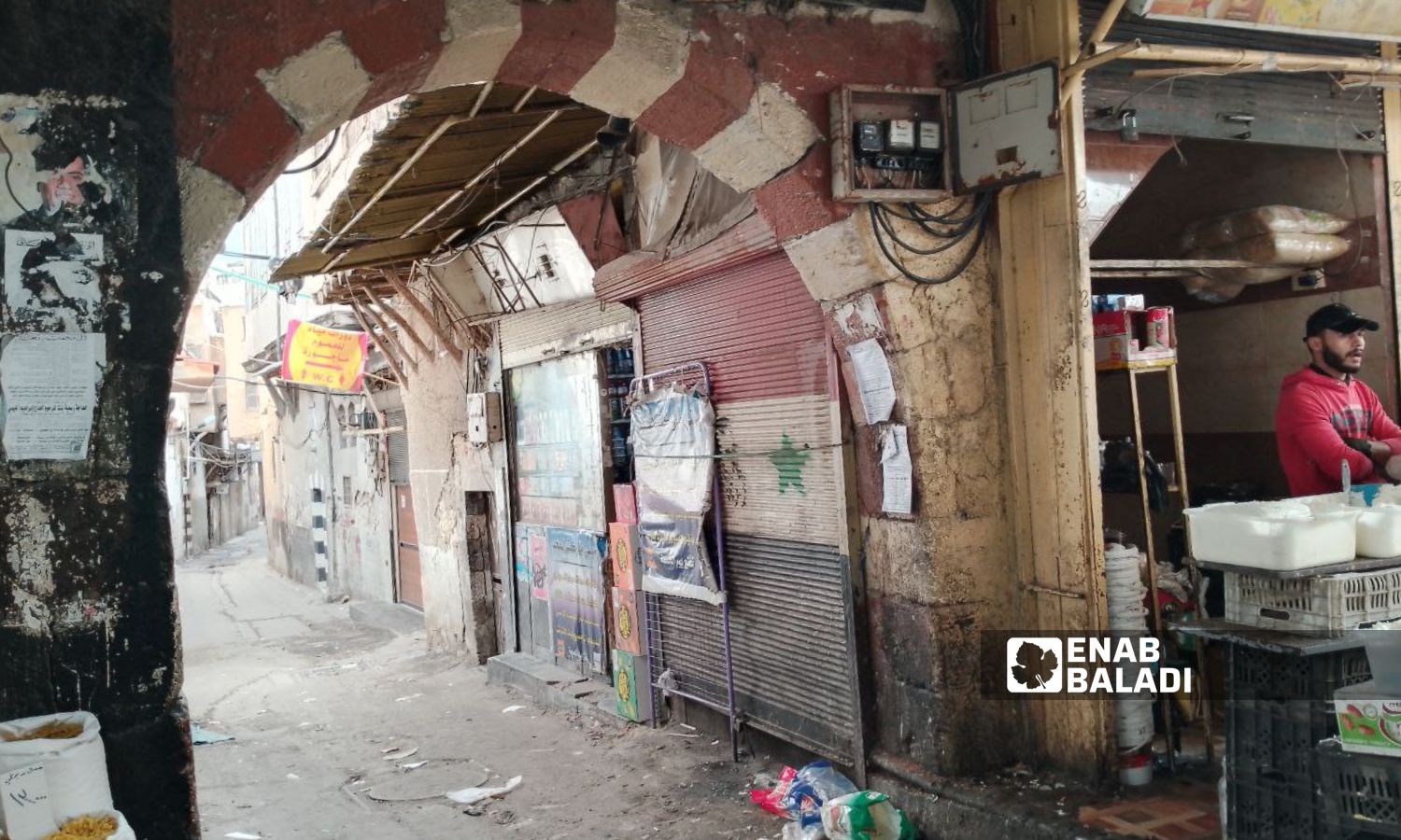 Bab Sreijeh neighborhood of old Damascus - February 3, 2024 (Enab Baladi/Sarah al-Ahmad)
