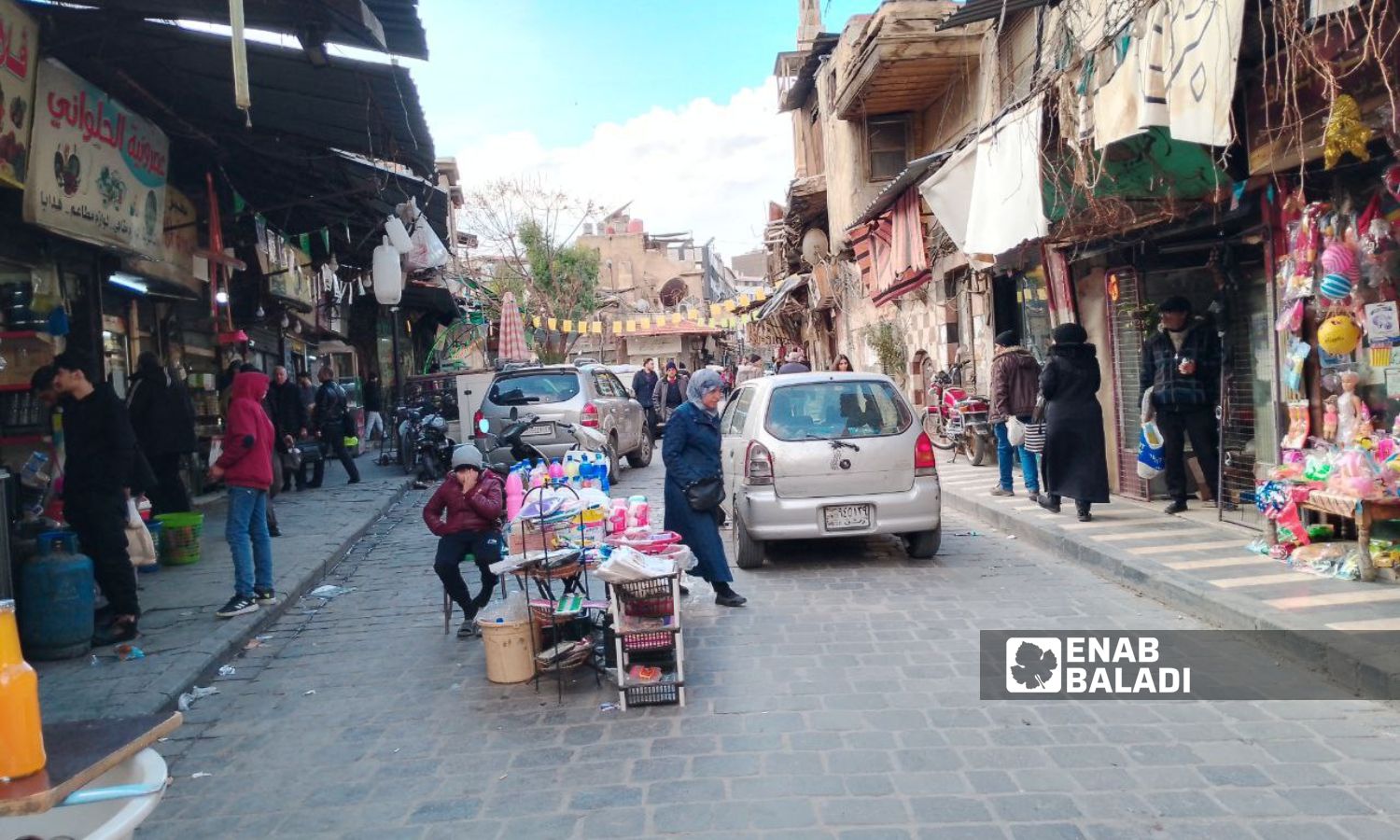 Sarouja neighborhood in the center of Damascus - February 3, 2024 (Enab Baladi/Sarah al-Ahmad)
