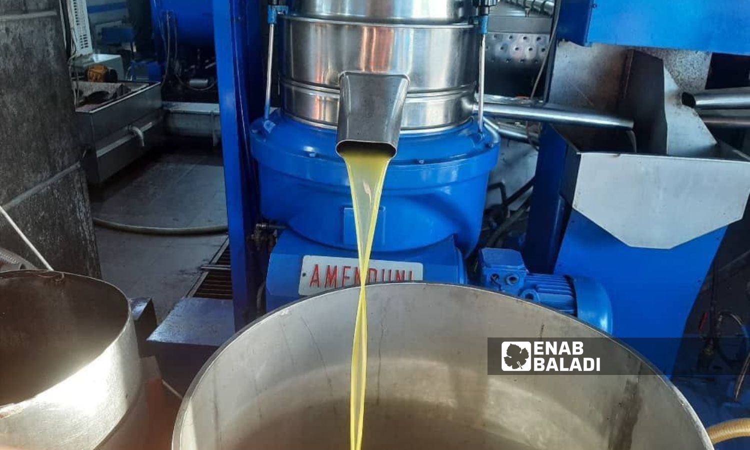 Olive pressing process in the western countryside of Daraa - October 27, 2023 (Enab Baladi/Halim Muhammad)