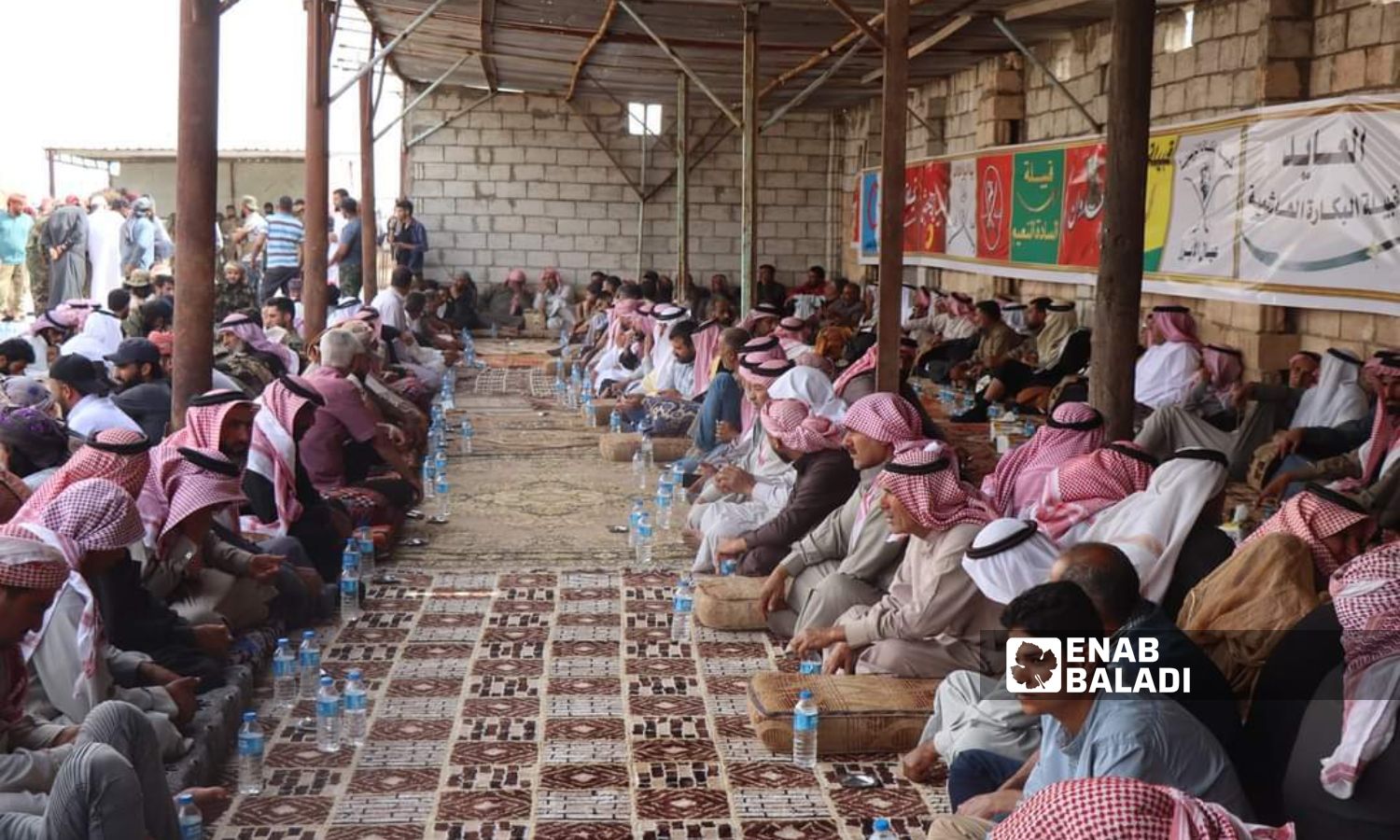 A tribal reconciliation agreement was concluded between the Sheikh Issa tribe and the Qar'an tribe in Ras al-Ain - January 5, 2024 (Enab Baladi)