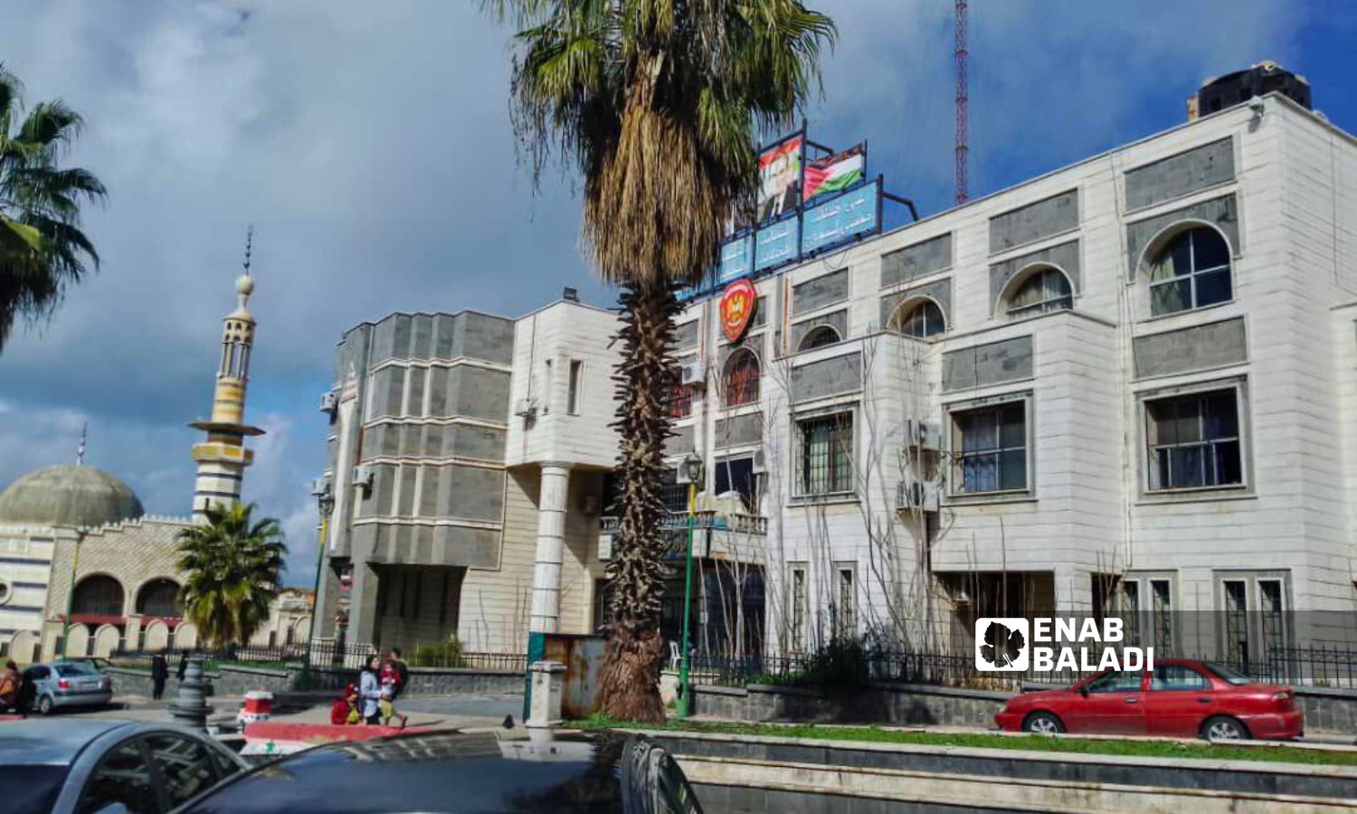 Governorate building in As-Suwayda city - January 29, 2024 (Enab Baladi/Sarah al-Ahmad)
