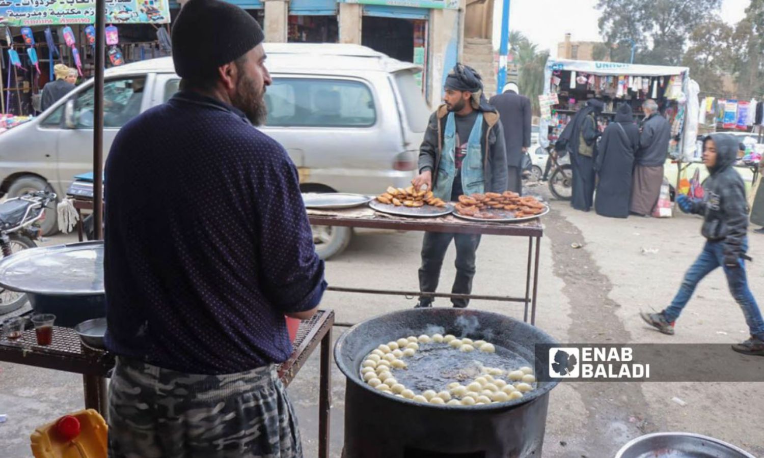 A pastry shop in the eastern countryside of Deir Ezzor - January 30, 2024 (Enab Baladi/Obadah al-Sheikh)