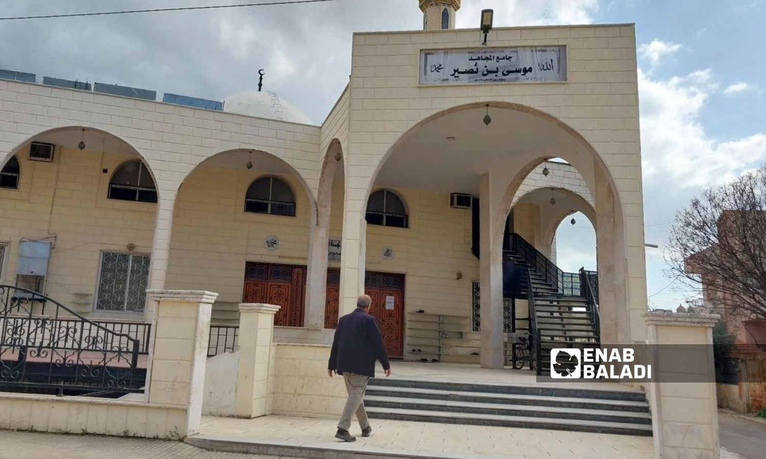 Musa bin Nusayr Mosque in Daraa al-Mahatta - March 18, 2024 (Enab Baladi/Sara al-Ahmad)
