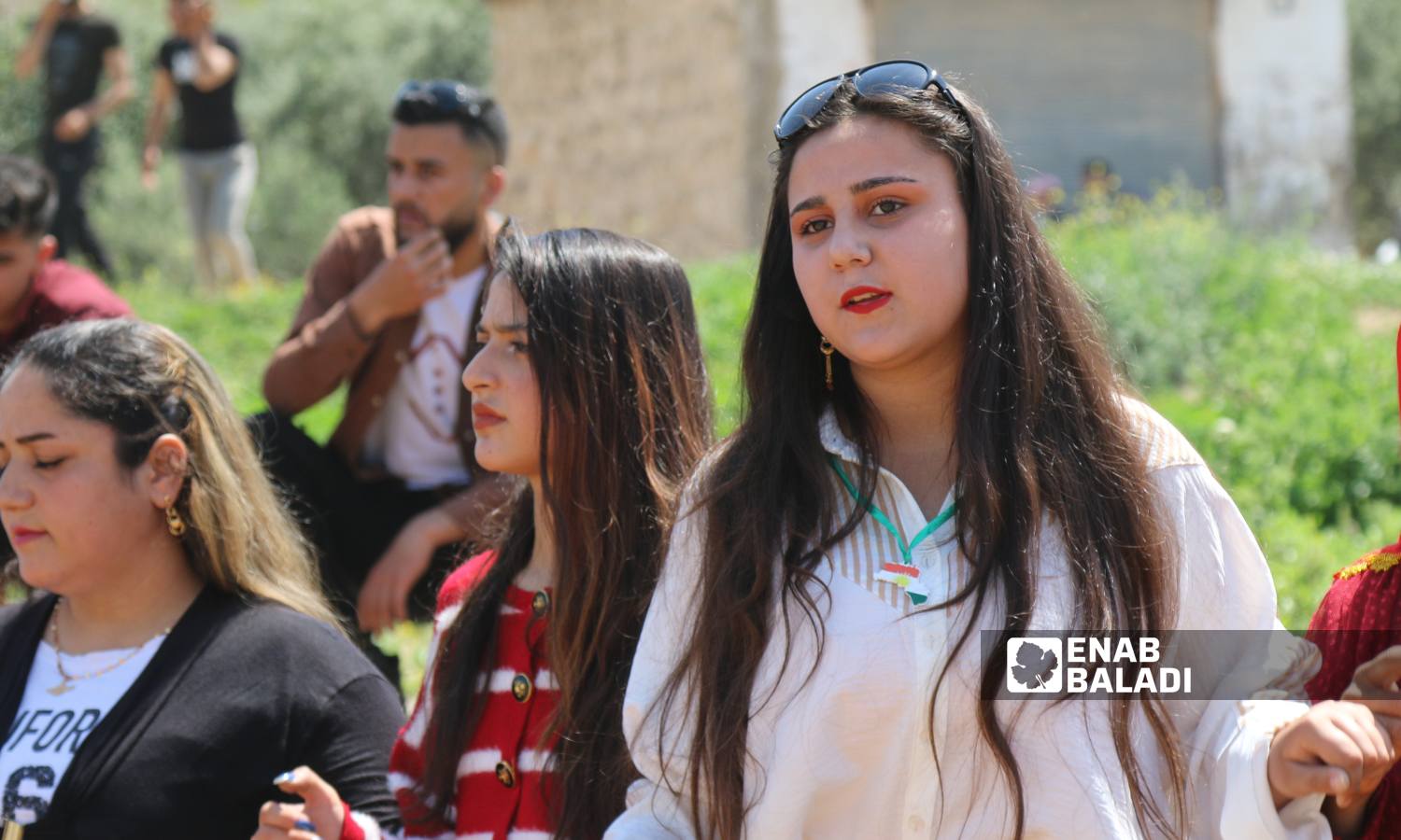Yazidis celebrate Red Wednesday (Yazidi New Year/The first Wednesday of April according to the Eastern calendar) in Afrin - April 17, 2024 (Enab Baladi/Dayan Junpaz)
