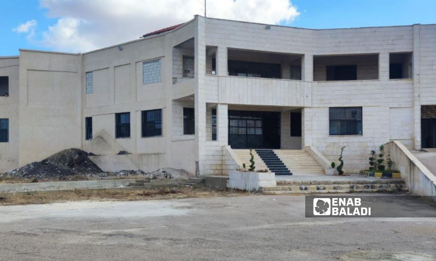 Al-Hirak Hospital in the eastern countryside of Daraa - March 17, 2024 (Enab Baladi)