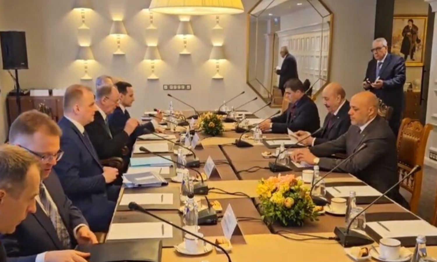 From Ali Mamlouk's meeting with the Secretary of the Russian Security Council in Moscow - April 22, 2024 (Russia Today)