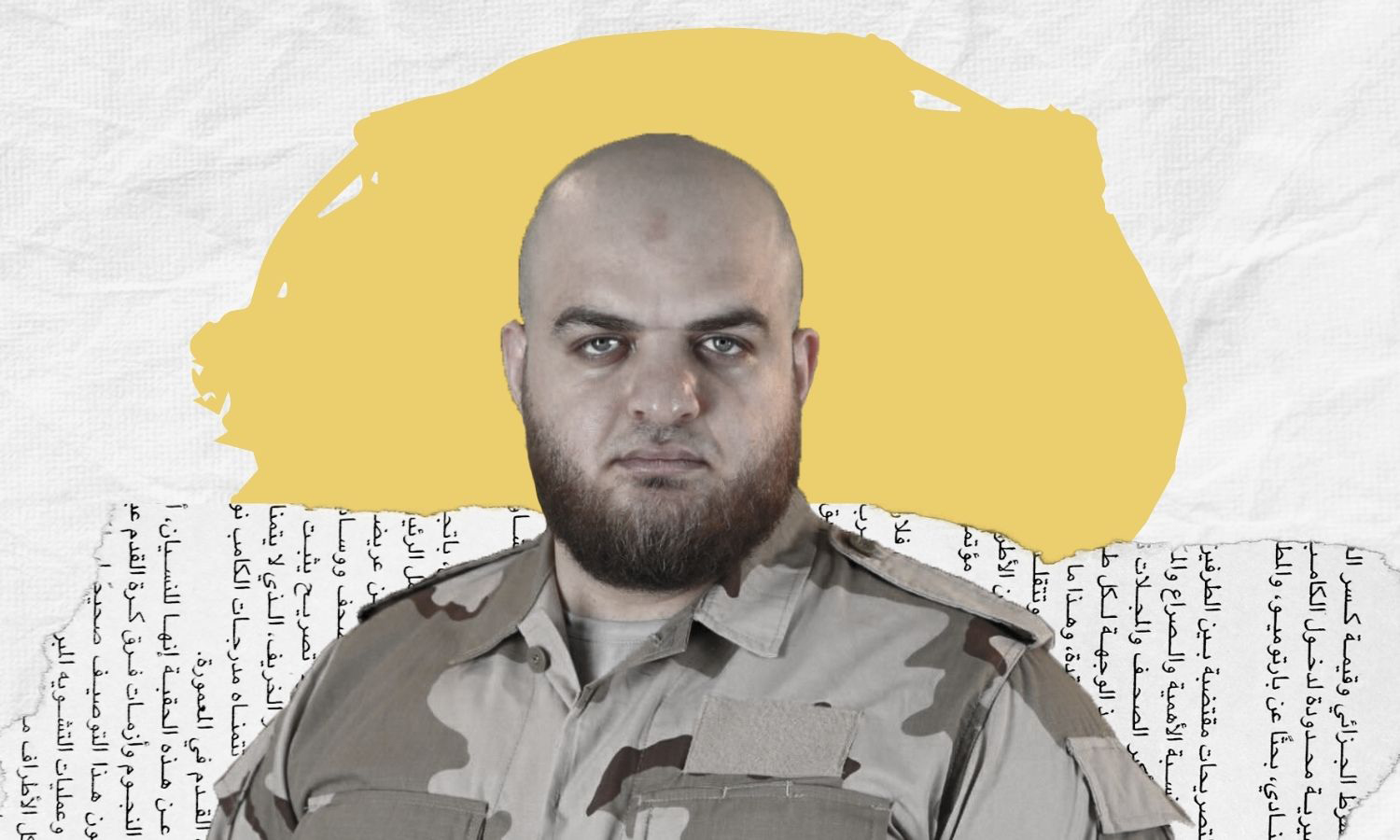 The spokesperson for Jaysh al-Islam (Army of Islam), Majdi Nehme, known as Islam Alloush (Photo edit by Enab Baladi)