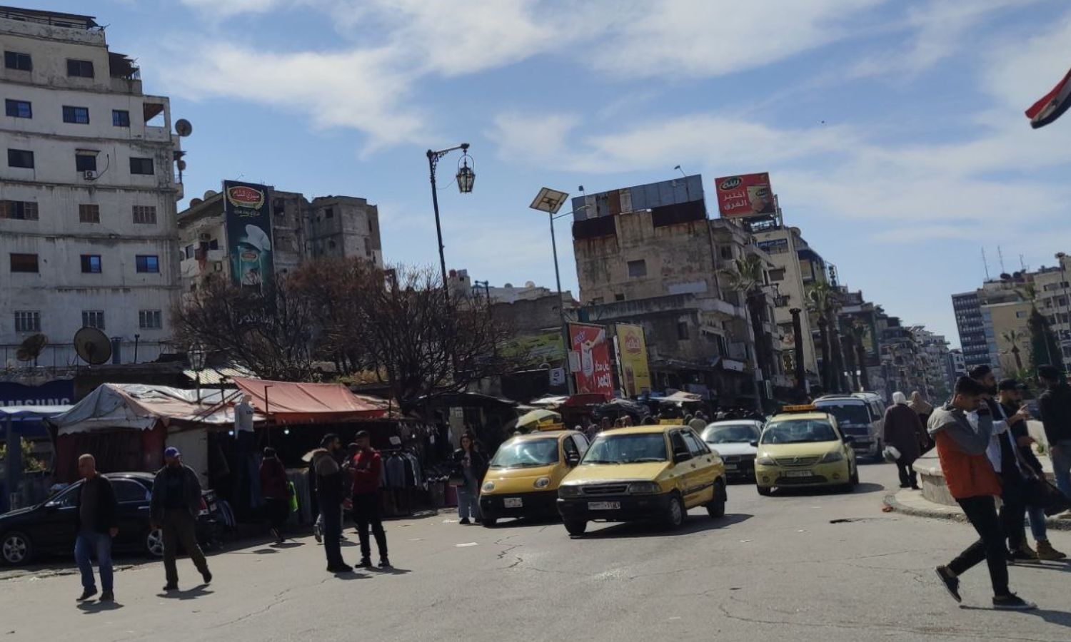 Taxi fares are considered high and unaffordable for residents of Latakia - March 24, 2024 (Enab Baladi/Linda Ali)