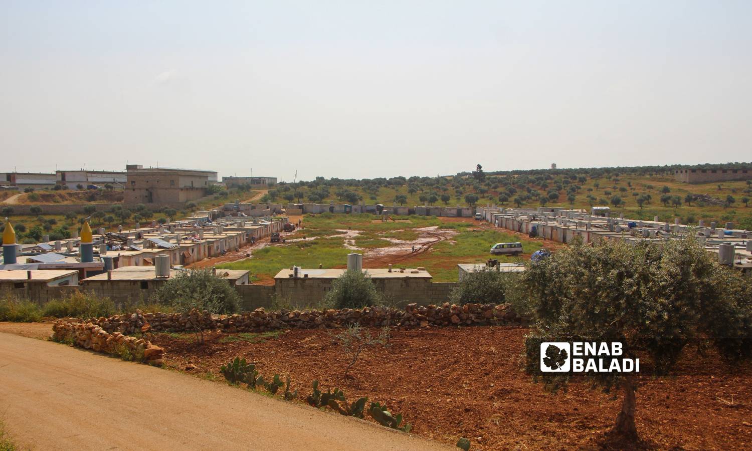 Sham Maryam camp on the outskirts of Maarat Misrin city - May 2, 2024 (Enab Baladi/Iyad Abdul Jawad)