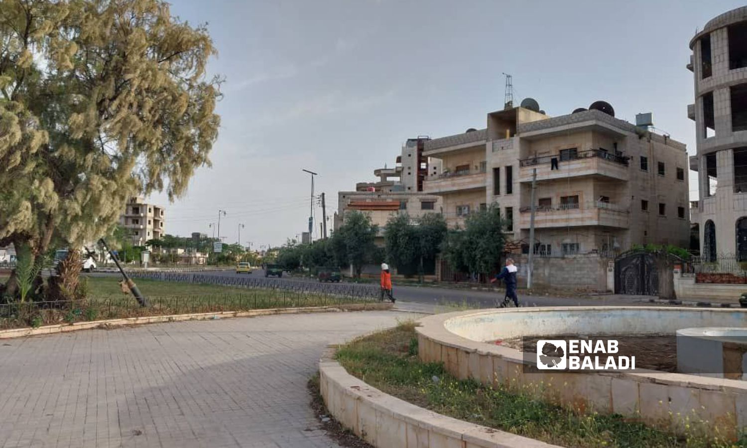 Walking and running activities are active in the neighborhoods of the city of Daraa, southern Syria - April 20, 2024 (Enab Baladi/Sarah al-Ahmad)