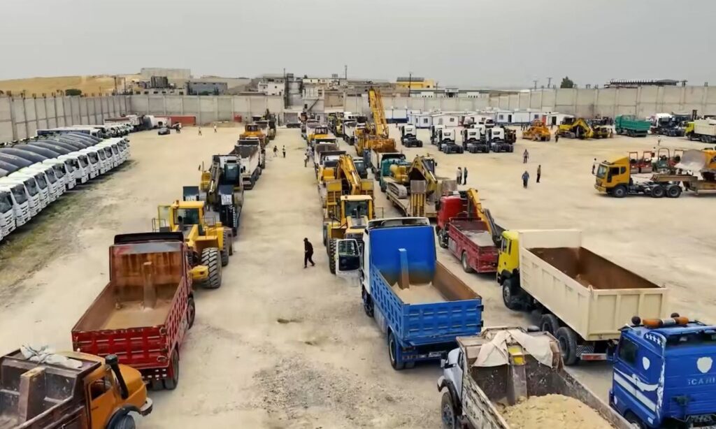 Screenshot of Qaterji's announcement of launching the largest industrial cluster in the Sheikh Najjar Industrial City in Aleppo (Qaterji Holding Group)