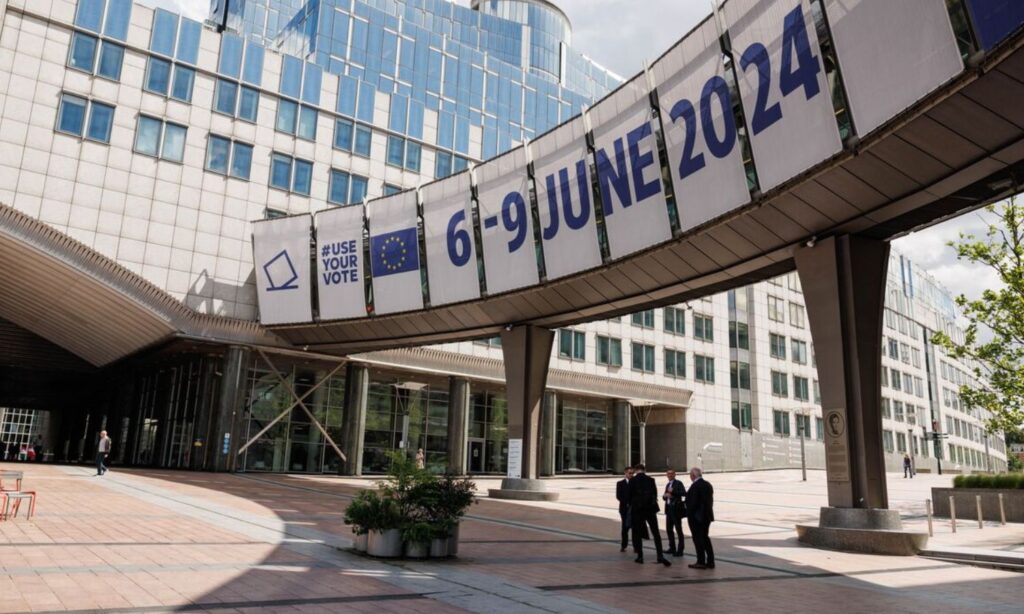 European Parliament building where the far-right began imposing its control – June 2024 (AFP)