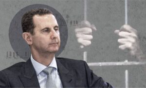 The Syrian regime's president Bashar al-Assad (Edited by Enab Baladi)