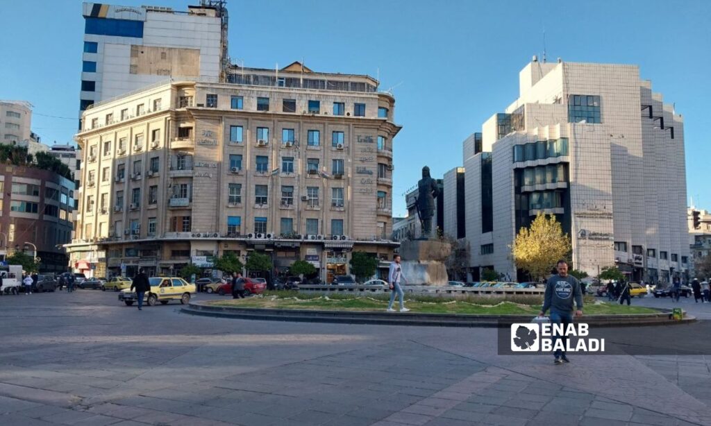 Al-Muhafaza Square in Damascus – December 26, 2023 (Enab Baladi/Sarah al-Ahmad)