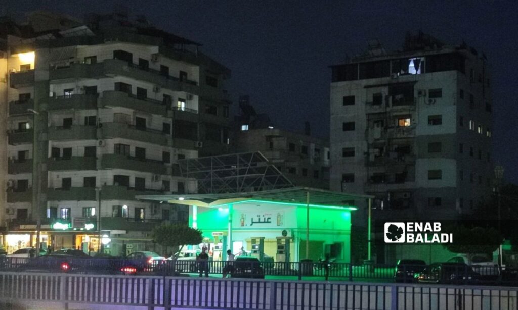 Gas station near the al-Ziraa roundabout in Latakia - July 7, 2024 (Enab Baladi/Linda Ali)