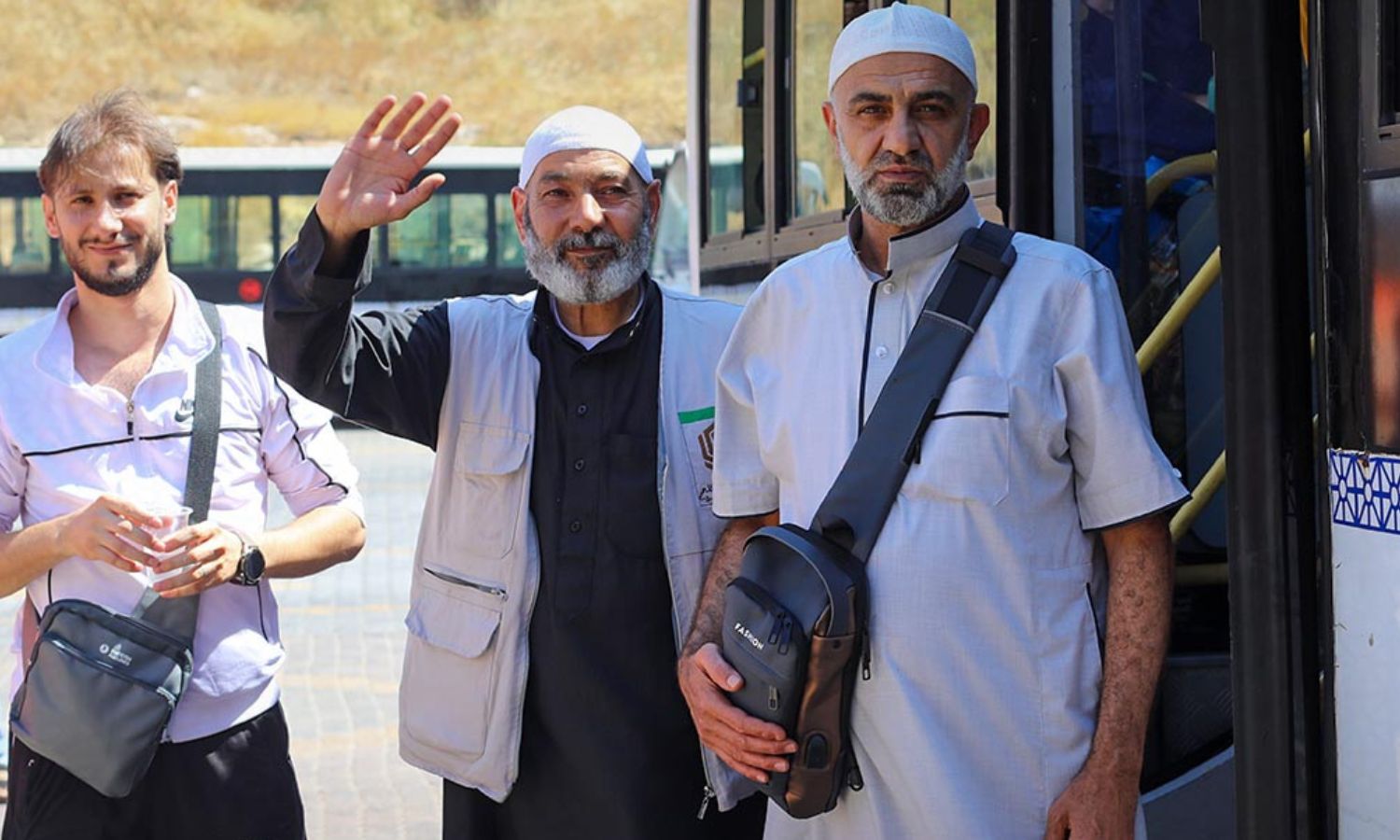 Return of pilgrims to northern Syria - July 6, 2024 (Bab al-Hawa border crossing/Facebook)