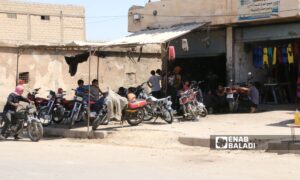 Weak demand for motorcycle purchases in Ras al-Ain despite price reductions - July 11, 2024 (Enab Baladi)