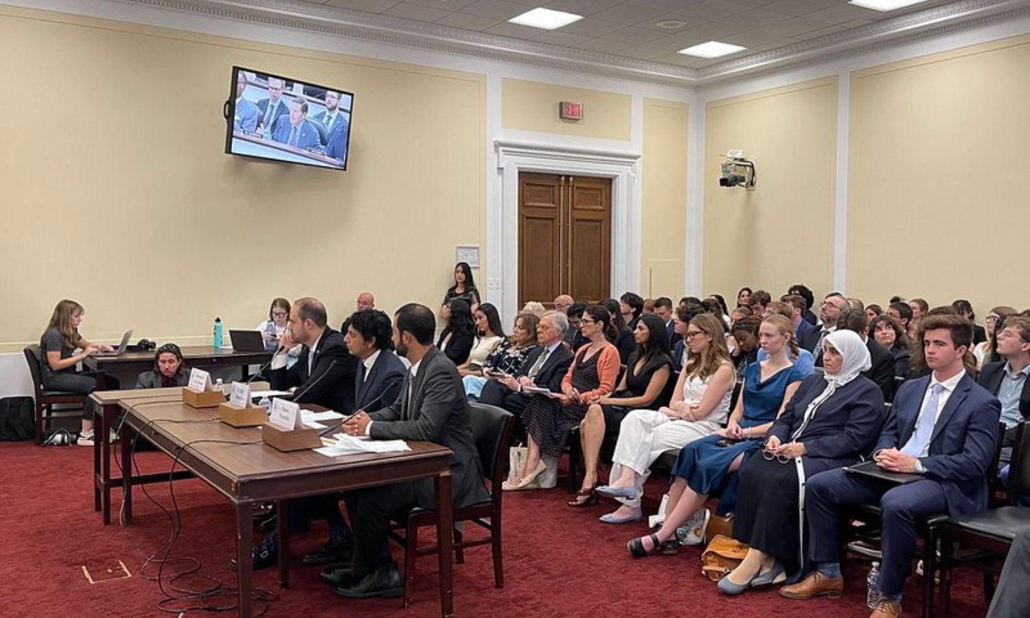 From the congressional hearing to revive the Assad Regime Anti-Normalization Act - July 10, 2024 (Mohammed Ghanem - X)