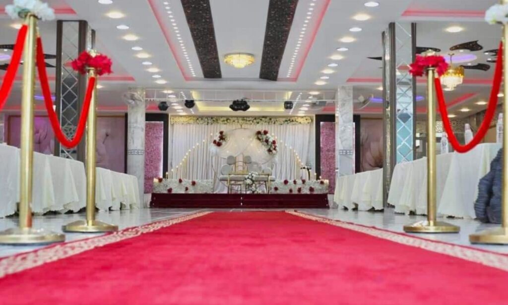 Al-Rayan wedding hall in Daraa (Al-Rayan Hall/Facebook)