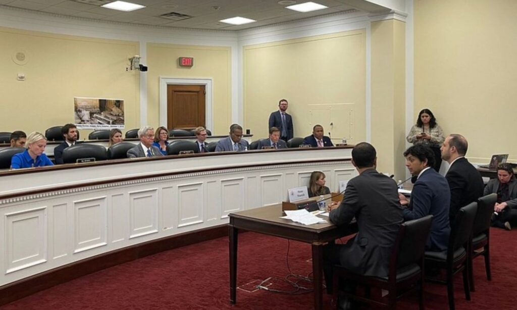 From the congressional hearing to revive the Assad Regime Anti-Normalization Act - July 10, 2024 (Mohammed Ghanem-X)