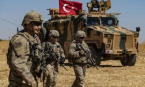 Turkish army forces in Aleppo countryside - September 2022 (AFP)