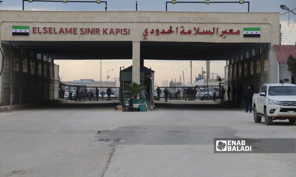 The Bab al-Salama border crossing with Turkey - Feb 10, 2023 (Enab Baladi/Dayan Junpaz)