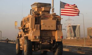 An American armored vehicle in northern Iraq – September 16, 2024 (AFP)