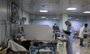 The provision of medical care to kidney patients at the Al-Ziraa Hospital in Idlib - May 16, 2023 (SAMS)