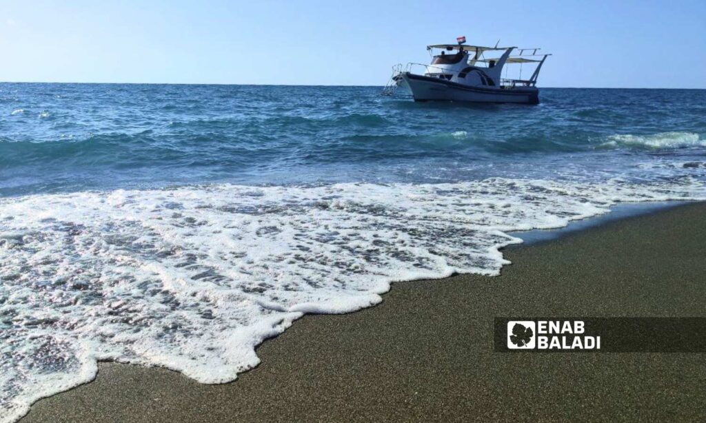 Wadi Qandil Beach for popular tourism in Latakia, northwest Syria - September 15, 2024 (Enab Baladi/Linda Ali)