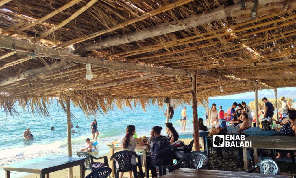 Wadi Qandil Beach for popular tourism in Latakia, northwest Syria - September 15, 2024 (Enab Baladi/Linda Ali)