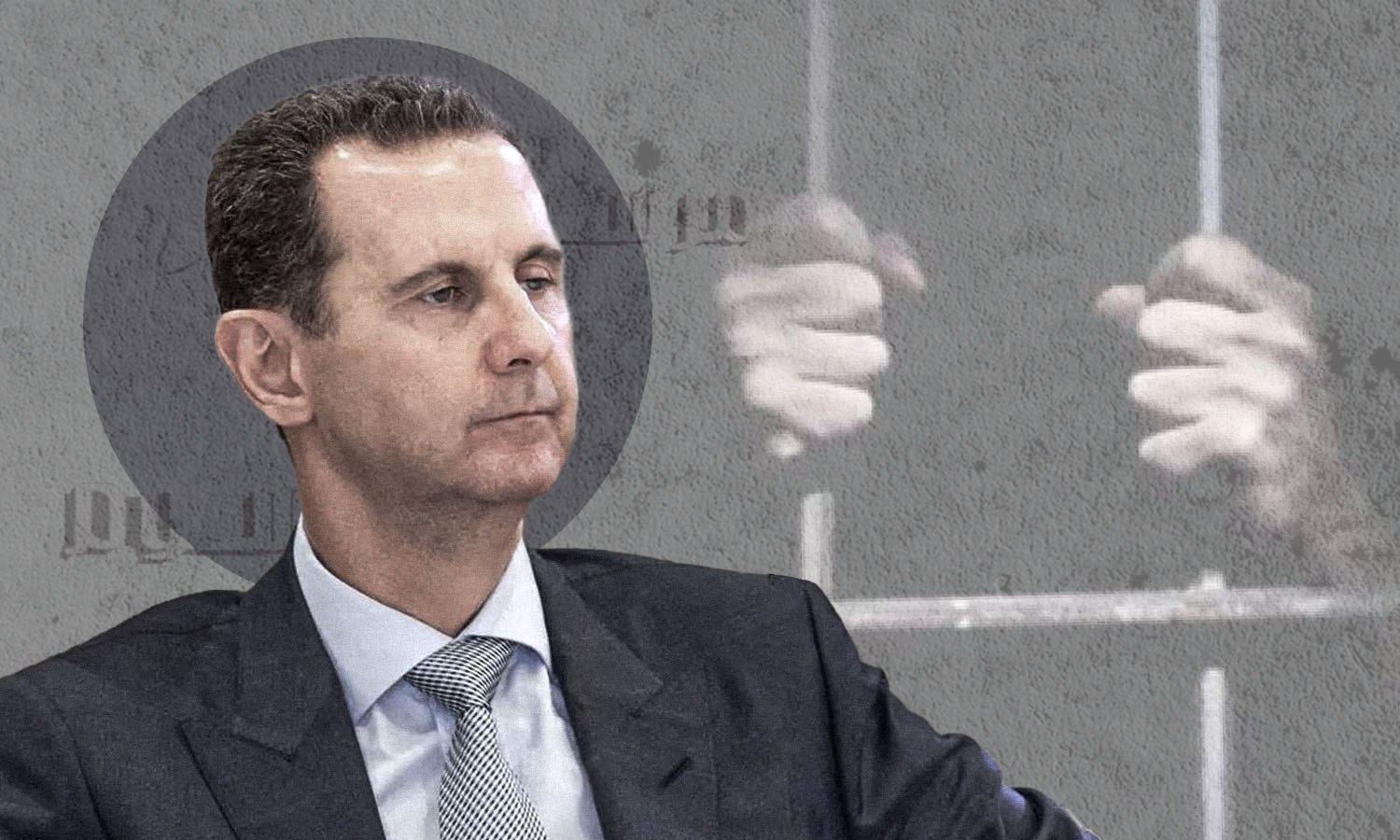 Syrian regime president Bashar al-Assad (Modified by Enab Baladi)