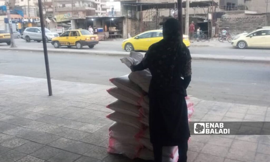 Women in Qamishli take on strenuous jobs that do not suit their physical nature - August 26, 2024 (Enab Baladi/Ruba Abbas)