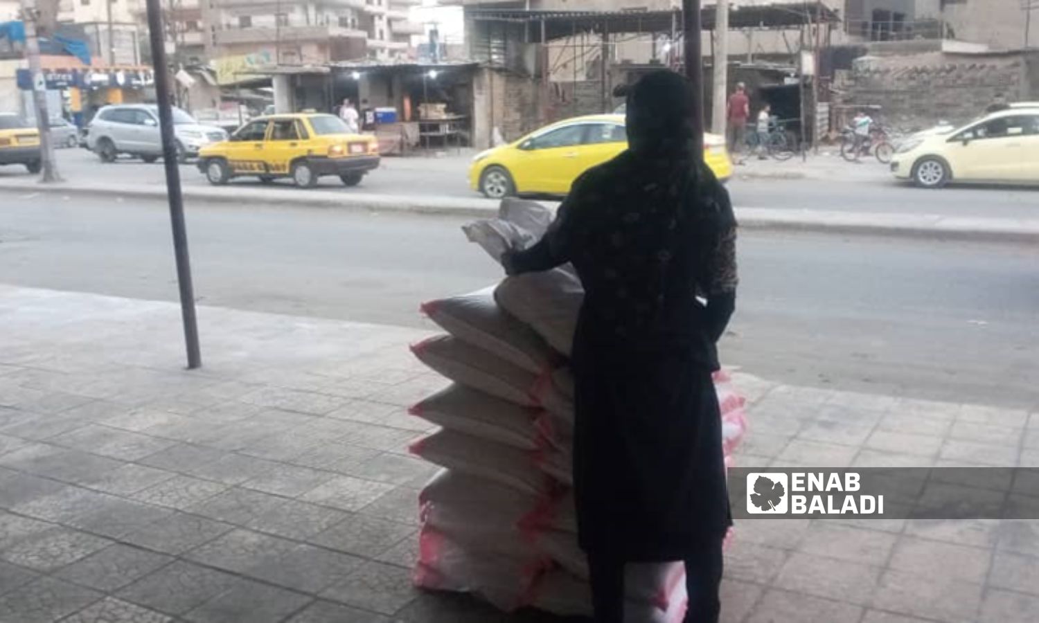 Women in Qamishli take on strenuous jobs that do not suit their physical nature - August 26, 2024 (Enab Baladi/Ruba Abbas)