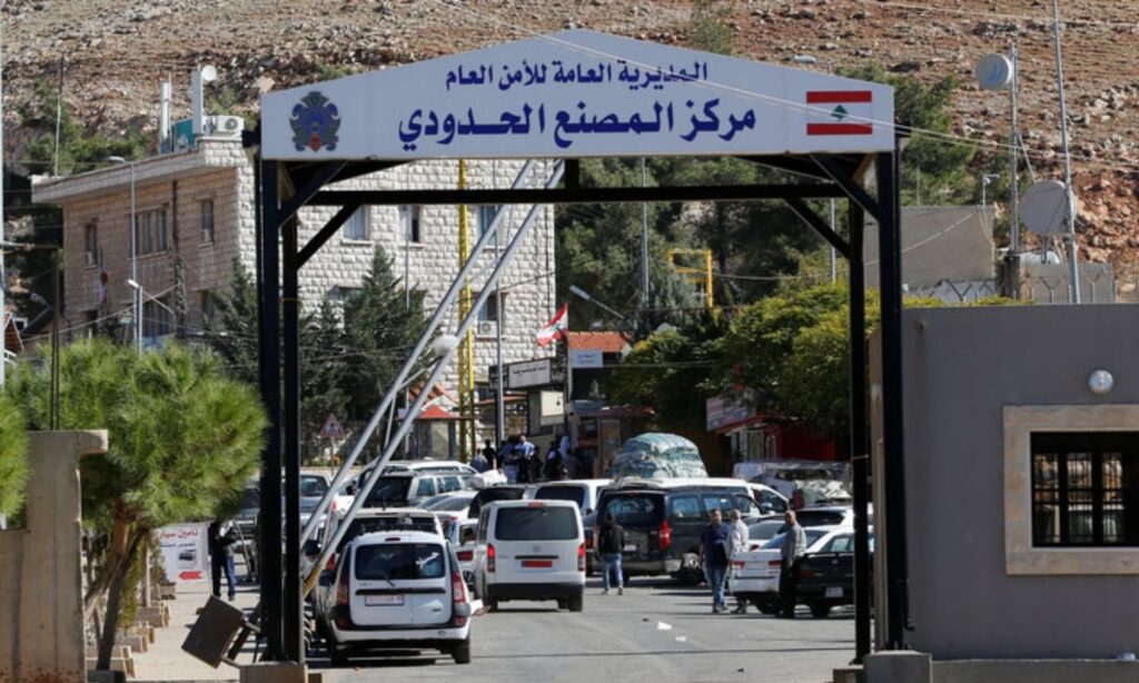 The Masnaa border crossing on the Syrian-Lebanese border - November 1, 2018 (Reuters)