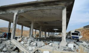 Effects of previous Israeli bombing in Syria - May 5, 2013 (SANA)